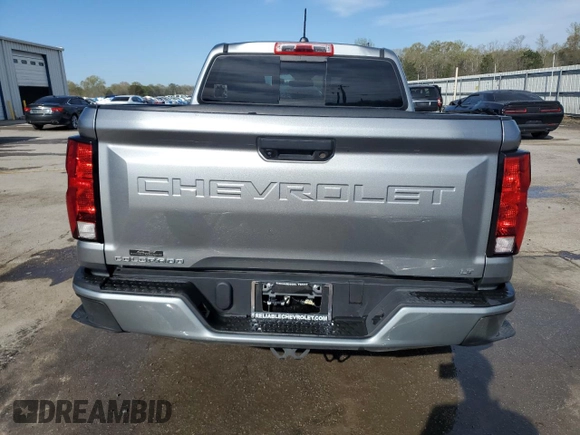 2023 Chevrolet Colorado 2WD LT z VIN 1GCPSCEK9P1133297, wystawiony jako Copart lot #50183195 z przebiegiem Nie podano mil oraz Szkoda całkowita • Salvage title. Historia ofert i sprzedaży dostępna na DreamBid. Obrazek 6.