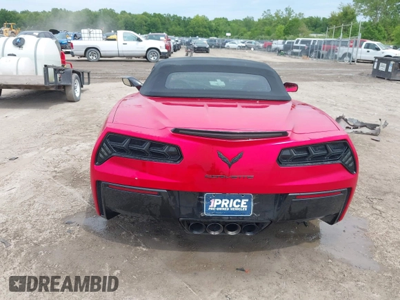 2016 Chevrolet Corvette 2LT with VIN 1G1YD3D76G5107169, listed as a IAAI auction lot 42389960 with 50,413 mi miles and . Bid and sale history available at DreamBid. Image 17.