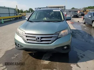 2012 Honda CR-V EX-L with VIN 2HKRM4H78CH612331, listed as a Copart auction lot 62383725 with 208,658 mi miles and Salvage title. Bid and sale history available at DreamBid. Image 14.