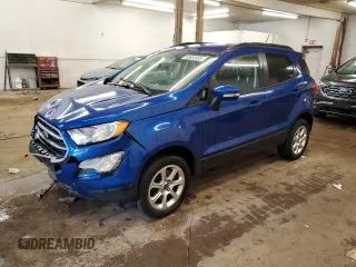 2019 Ford EcoSport SE z VIN MAJ6S3GL3KC257506, wystawiony jako Copart lot #60855605 z przebiegiem 47 466 mil mil oraz Nie do naprawy • Non repairable. Historia ofert i sprzedaży dostępna na DreamBid. Obrazek 1.