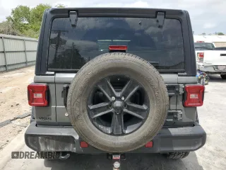 2020 Jeep Wrangler Unlimited Sport S with VIN 1C4HJXDN1LW235278, listed as a Copart auction lot 53735465 with 71,525 mi miles and Salvage title. Bid and sale history available at DreamBid. Image 6.