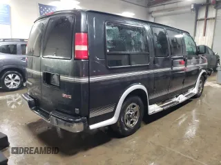2004 GMC Savana Cargo Van YF7 Upfitter with VIN 1GDFG15T041147283, listed as a Copart auction lot 82193844 with 264,051 mi miles and Salvage Title. Bid and sale history available at carsss.com. Image 3.