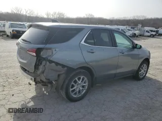 2023 Chevrolet Equinox LT with VIN 3GNAXUEGXPL189399, listed as a Copart auction lot 47727585 with 32,544 mi miles and Salvage Title. Bid and sale history available at DreamBid. Image 3.