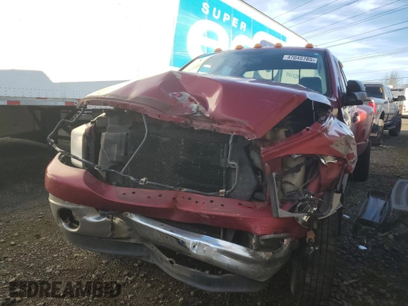 2008 Dodge 3500 Laramie with VIN 3D7MX48A18G229396, listed as a Copart auction lot 47978865 with Not Provided miles and Salvage Title. Bid and sale history available at carsss.com. Image 1.