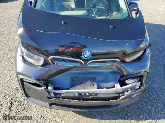 2019 BMW i3 with VIN WBY8P4C52K7D54319, listed as a Copart auction lot 86821894 with 37,200 mi miles and Salvage Title. Bid and sale history available at carsss.com. Image 11.