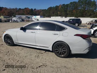 2018 Genesis G80 Sport with VIN KMHGN4JB8JU271630, listed as a Copart auction lot 79545304 with 116,432 mi miles and Salvage Title. Bid and sale history available at DreamBid. Image 2.
