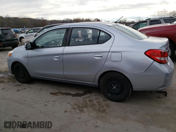 2019 Mitsubishi Mirage ES z VIN ML32F3FJ1KHF08027, wystawiony jako Copart lot #41439105 z przebiegiem 86 795 mil mil oraz Szkoda całkowita • Salvage title. Historia ofert i sprzedaży dostępna na DreamBid. Obrazek 2.