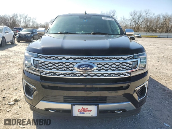 2021 Ford Expedition Max Platinum with VIN 1FMJK1MT1MEA01977, listed as a Copart auction lot 48873765 with 47,820 mi miles and Clean title. Bid and sale history available at DreamBid. Image 5.