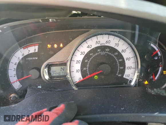 2013 Toyota Sienna SE с VIN 5TDXK3DC9DS390825, выставлен на аукционе Copart как лот 82363794 с пробегом 244 673 миль миль и Списание • Salvage title. История ставок и продаж доступна на DreamBid. Изображение 9.