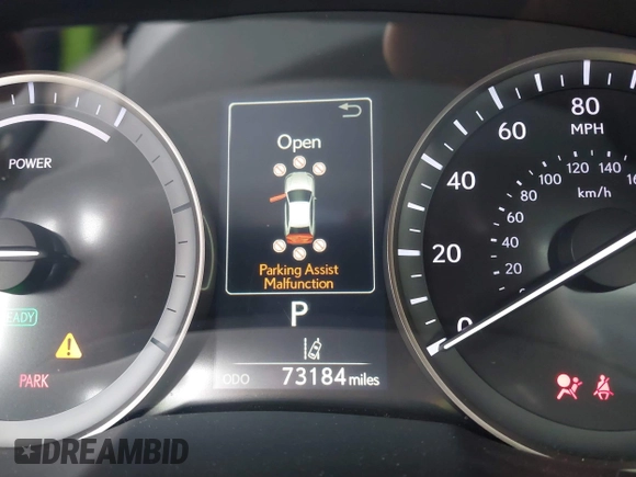 2016 Lexus ES 300h with VIN JTHBW1GG6G2118339, listed as a IAAI auction lot 41910352 with 73,184 mi miles and . Bid and sale history available at DreamBid. Image 7.