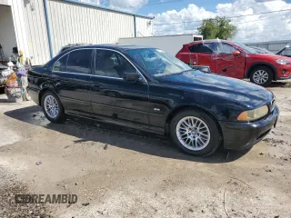 2001 BMW 5 Series 530iA with VIN WBADT63421CF09775, listed as a Copart auction lot 69180694 with 368,937 mi miles and Salvage Title. Bid and sale history available at carsss.com. Image 4.