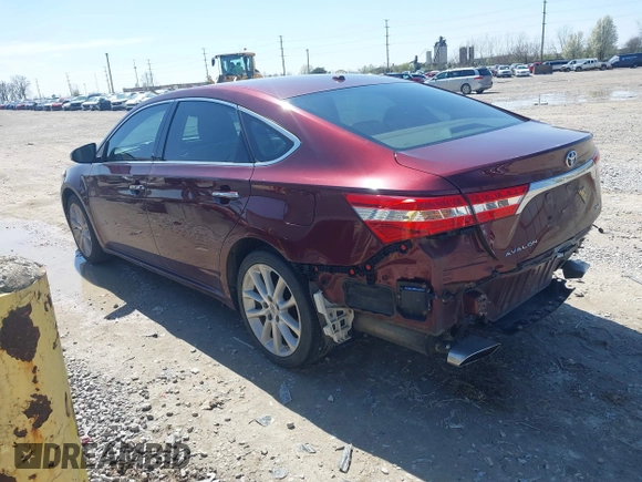 2013 Toyota Avalon XLE with VIN 4T1BK1EB2DU038939, listed as a IAAI auction lot 41983523 with 126,195 mi miles and . Bid and sale history available at DreamBid. Image 3.