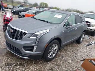 2020 Cadillac XT5 Premium Luxury FWD with VIN 1GYKNCRS2LZ139766, listed as a IAAI auction lot 41949393 with 59,335 mi miles and . Bid and sale history available at carsss.com. Image 2.