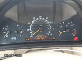 1998 Mercedes-Benz E-Class with VIN WDBJH65F7WA467107, listed as a Copart auction lot 49284975 with 168,287 mi miles and Salvage Title. Bid and sale history available at carsss.com. Image 9.