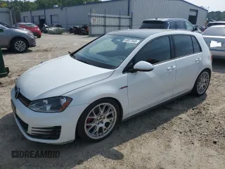 2015 Volkswagen GTI Autobahn z VIN 3VW4T7AU2FM003620, wystawiony jako Copart lot #60027645 z przebiegiem 163 985 mil mil oraz Czysty tytuł • Clean title. Historia ofert i sprzedaży dostępna na DreamBid. Obrazek 1.