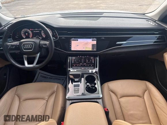 2019 Audi Q8 Premium with VIN WA1AVAF12KD018856, listed as a IAAI auction lot 42533449 with 122,353 mi miles and . Bid and sale history available at DreamBid. Image 6.