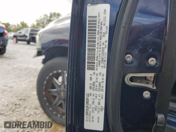 2014 Ram 1500 Sport with VIN 1C6RR6MT1ES223333, listed as a Copart auction lot 43268065 with 195,175 mi miles and Salvage title. Bid and sale history available at DreamBid. Image 13.