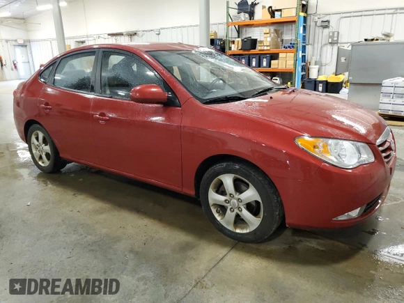 2010 Hyundai Elantra GLS z VIN KMHDU4AD1AU953272, wystawiony jako Copart lot #56724705 z przebiegiem 100 063 mil mil oraz Szkoda całkowita • Salvage title. Historia ofert i sprzedaży dostępna na DreamBid. Obrazek 4.