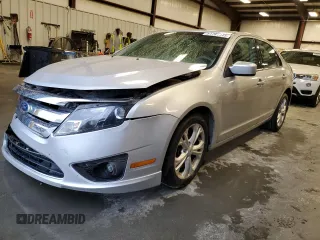 2012 Ford Fusion SE with VIN 3FAHP0HAXCR209476, listed as a Copart auction lot 51781345 with 137,308 mi miles and Salvage title. Bid and sale history available at DreamBid. Image 1.