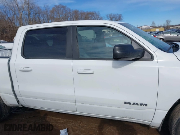 2022 Ram 1500 Big Horn with VIN 1C6RRFFG2NN376334, listed as a IAAI auction lot 41661888 with 54,679 mi miles. Bid and sale history available at carsss.com. Image 13.