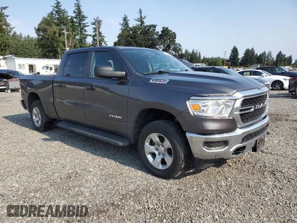 2021 Ram 1500 Tradesman with VIN 1C6SRFNM4MN500773, listed as a Copart auction lot 61540325 with 131,004 mi miles and Salvage title. Bid and sale history available at DreamBid. Image 4.