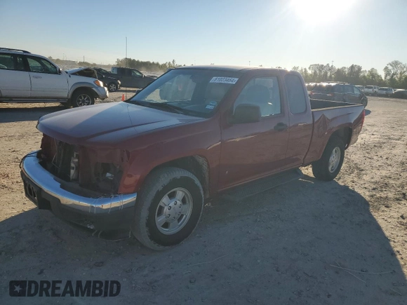 2006 GMC Canyon SLE Z85 with VIN 1GTCS196068247596, listed as a Copart auction lot 81023464 with 182,700 mi miles and Salvage Title. Bid and sale history available at carsss.com. Image 1.