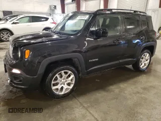 2018 Jeep Renegade Latitude with VIN ZACCJBBB8JPH44610, listed as a Copart auction lot 41803915 with 82,635 mi miles and Non Repairable. Bid and sale history available at carsss.com. Image 1.