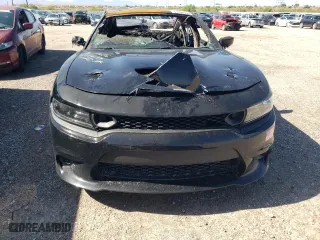 2022 Dodge Charger Scat Pack with VIN 2C3CDXGJ6NH180939, listed as a Copart auction lot 61694304 with 0 mi miles and Salvage Title. Bid and sale history available at carsss.com. Image 5.