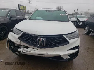 2021 Acura RDX w/A-Spec Package with VIN 5J8TC2H61ML011653, listed as a Copart auction lot 39255694 with 60,403 mi miles. Bid and sale history available at carsss.com. Image 5.