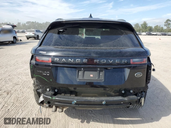 2018 Land Rover Range Rover Velar R-Dynamic SE with VIN SALYL2RNXJA770134, listed as a Copart auction lot 77114854 with 70,197 mi miles and Salvage title. Bid and sale history available at DreamBid. Image 6.