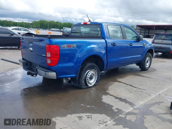 2019 Ford Ranger XL with VIN 1FTER4FH0KLB20351, listed as a IAAI auction lot 42139624 with 81,992 mi miles and . Bid and sale history available at DreamBid. Image 4.