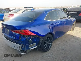 2020 Lexus IS 300 F Sport with VIN JTHGA1D28L5102200, listed as a IAAI auction lot 41780938 with 50,778 mi miles and . Bid and sale history available at DreamBid. Image 4.