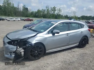 2017 Subaru Impreza Special Sports with VIN 4S3GTAM67H3752461, listed as a Copart auction lot 64255195 with 102,630 mi miles and Salvage title. Bid and sale history available at DreamBid. Image 1.
