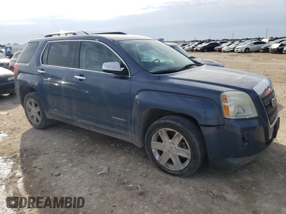2011 GMC Terrain SLT-2 with VIN 2CTALWEC5B6383434, listed as a Copart auction lot 47087935 with 119,974 mi miles and Salvage Title. Bid and sale history available at carsss.com. Image 4.