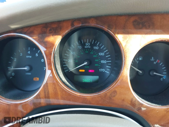 1997 Jaguar XK with VIN SAJGX2748VC011754, listed as a IAAI auction lot 41979459 with 34,601 mi miles and . Bid and sale history available at DreamBid. Image 7.