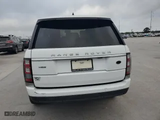2017 Land Rover Range Rover HSE with VIN SALGS2FV9HA378582, listed as a Copart auction lot 51491955 with 0 mi miles and Clean Title. Bid and sale history available at carsss.com. Image 6.
