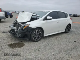 2016 Scion iM z VIN JTNKARJE5GJ516391, wystawiony jako Copart lot #58365715 z przebiegiem 89 399 mil mil oraz Szkoda całkowita • Salvage title. Historia ofert i sprzedaży dostępna na DreamBid. Obrazek 1.