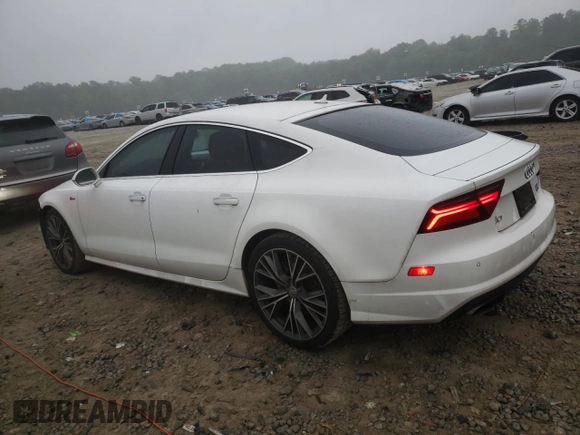 2016 Audi A7 3.0 Premium Plus with VIN WAUWGAFC4GN084587, listed as a Copart auction lot 50068683 with 84,909 mi miles and Salvage Title. Bid and sale history available at carsss.com. Image 2.