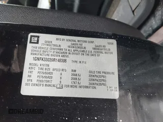 2009 Chevrolet Tahoe LTZ с VIN 1GNFK33039R148306, выставлен на аукционе IAAI как лот 41599449 с пробегом 178 607 миль миль и . История ставок и продаж доступна на DreamBid. Изображение 9.