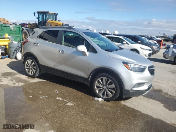2019 Buick Encore Preferred with VIN KL4CJASB9KB882575, listed as a Copart auction lot 46669845 with 76,631 mi miles and Salvage Title. Bid and sale history available at carsss.com. Image 4.