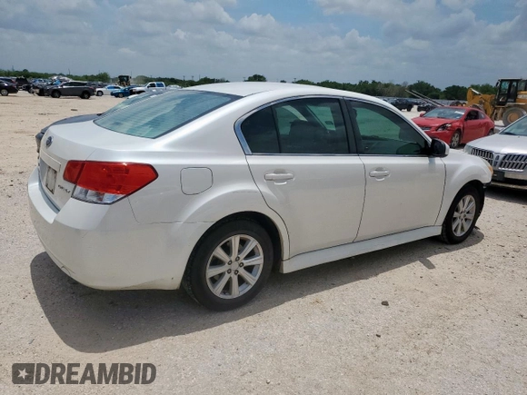2010 Subaru Legacy Premium All-Weather Anniversary with VIN 4S3BMCG64A3216894, listed as a Copart auction lot 59358625 with 91,995 mi miles and Salvage title. Bid and sale history available at DreamBid. Image 3.