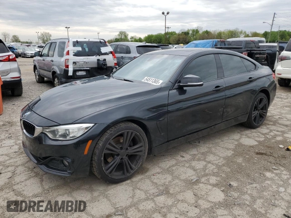 2017 BMW 4 Series 430i xDrive z VIN WBA4F9C56HG792120, wystawiony jako Copart lot #54511365 z przebiegiem 94 214 mil mil oraz Szkoda całkowita • Salvage title. Historia ofert i sprzedaży dostępna na DreamBid. Obrazek 1.