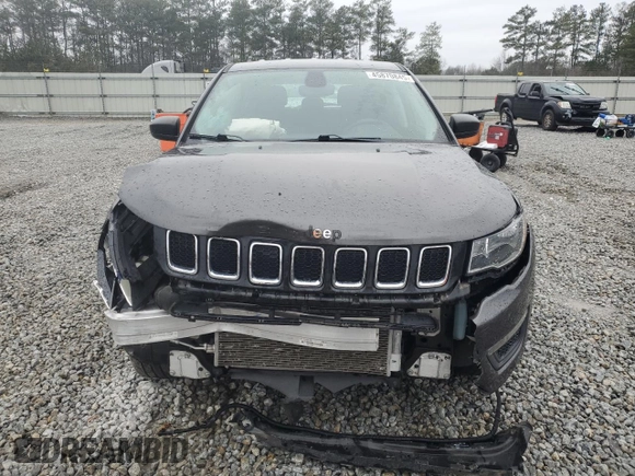 2020 Jeep Compass Sport z VIN 3C4NJCAB2LT219957, wystawiony jako Copart lot #45870845 z przebiegiem 25 855 mil mil oraz Szkoda całkowita • Salvage title. Historia ofert i sprzedaży dostępna na DreamBid. Obrazek 5.