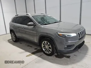 2020 Jeep Cherokee Latitude Plus with VIN 1C4PJLLB5LD545795, listed as a Copart auction lot 52379855 with 87,208 mi miles and Clean Title. Bid and sale history available at carsss.com. Image 4.