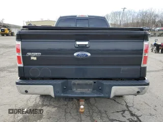 2012 Ford F-150 XL with VIN 1FTFW1ET9CFC46676, listed as a Copart auction lot 52634015 with 166,749 mi miles and Salvage Title. Bid and sale history available at carsss.com. Image 6.