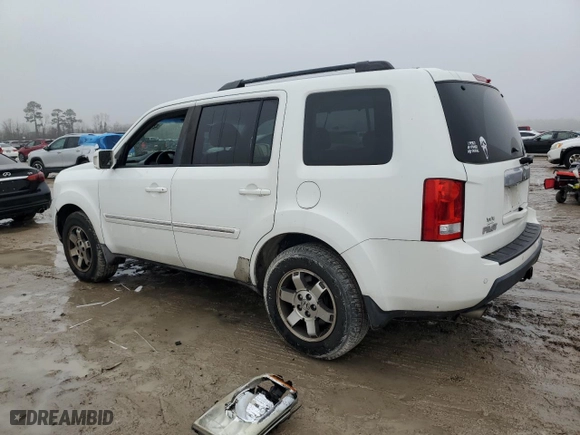 2009 Honda Pilot Touring with VIN 5FNYF38899B017472, listed as a Copart auction lot 42788225 with 118,005 mi miles and Salvage Title. Bid and sale history available at carsss.com. Image 2.