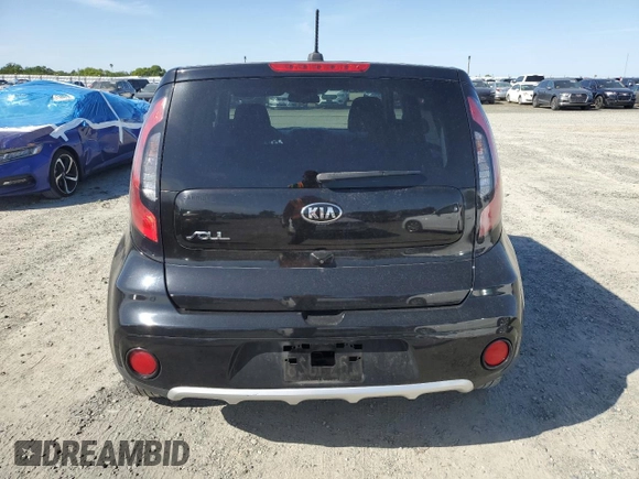 2018 Kia Soul + with VIN KNDJP3A50J7538623, listed as a Copart auction lot 52005705 with 60,938 mi miles and Salvage Title. Bid and sale history available at DreamBid. Image 6.