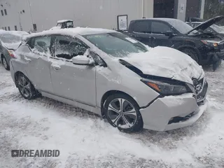 2021 Nissan LEAF SV with VIN 1N4AZ1CVXMC557032, listed as a IAAI auction lot 41544646 with 23,918 mi miles and . Bid and sale history available at DreamBid. Image 1.
