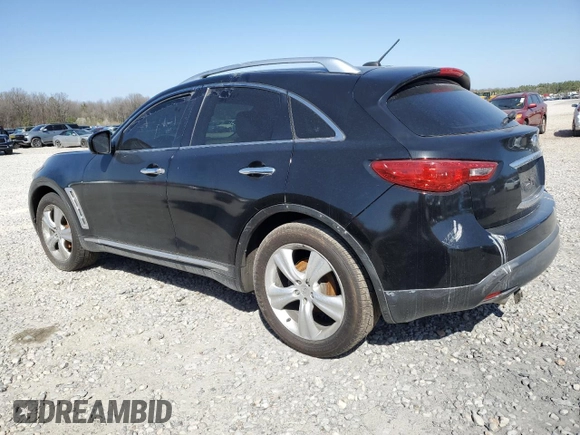 2010 Infiniti FX with VIN JN8AS1MU0AM802905, listed as a Copart auction lot 47649835 with Not Provided miles and Clean Title. Bid and sale history available at DreamBid. Image 2.