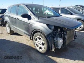 2018 Ford Escape S with VIN 1FMCU0F78JUC59234, listed as a IAAI auction lot 41375959 with 123,043 mi miles and . Bid and sale history available at carsss.com. Image 1.